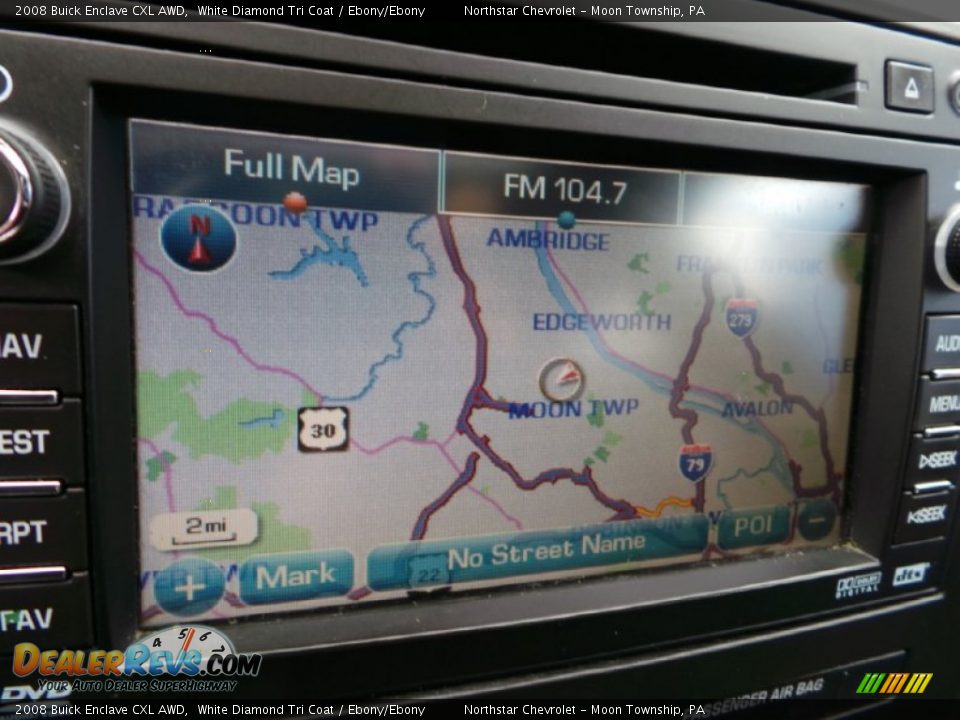 Navigation of 2008 Buick Enclave CXL AWD Photo #17