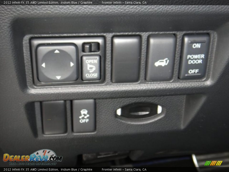 2012 Infiniti FX 35 AWD Limited Edition Iridium Blue / Graphite Photo #15