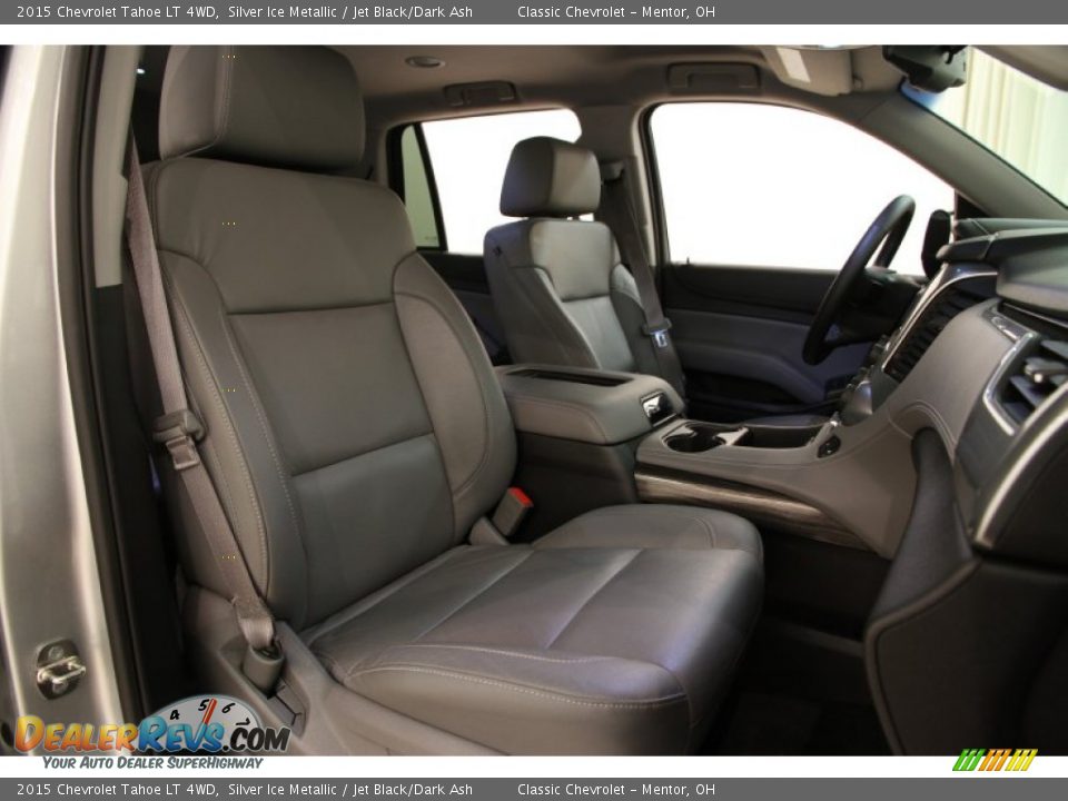 Jet Black/Dark Ash Interior - 2015 Chevrolet Tahoe LT 4WD Photo #14