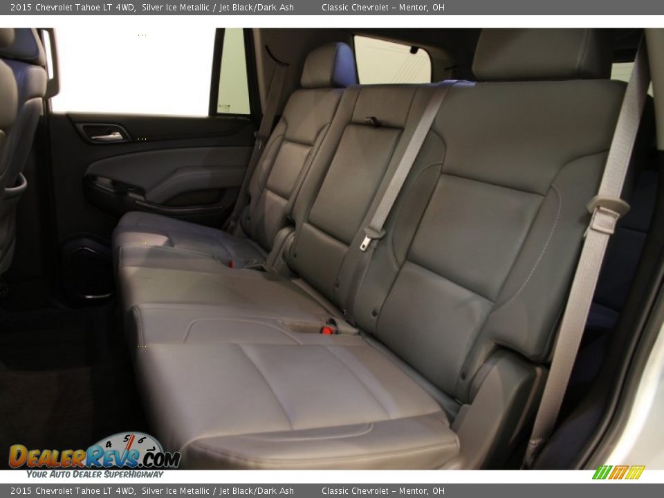 Rear Seat of 2015 Chevrolet Tahoe LT 4WD Photo #15
