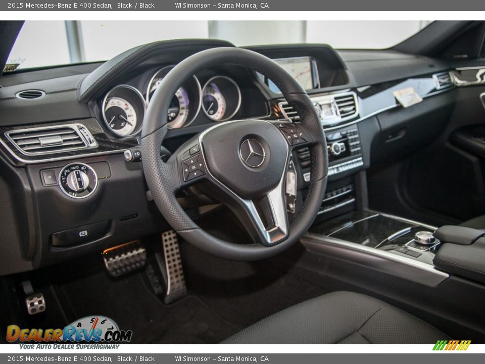 Dashboard of 2015 Mercedes-Benz E 400 Sedan Photo #6