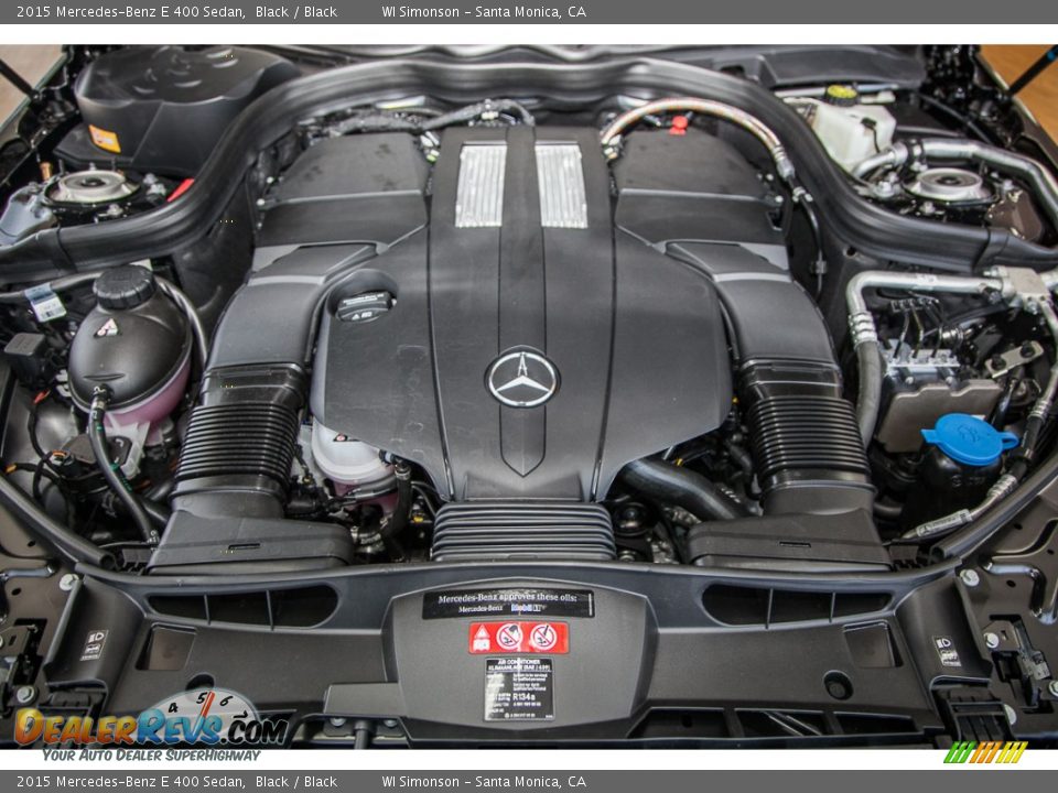 2015 Mercedes-Benz E 400 Sedan 3.0 Liter DI biturbo DOHC 24-Valve VVT V6 Engine Photo #9