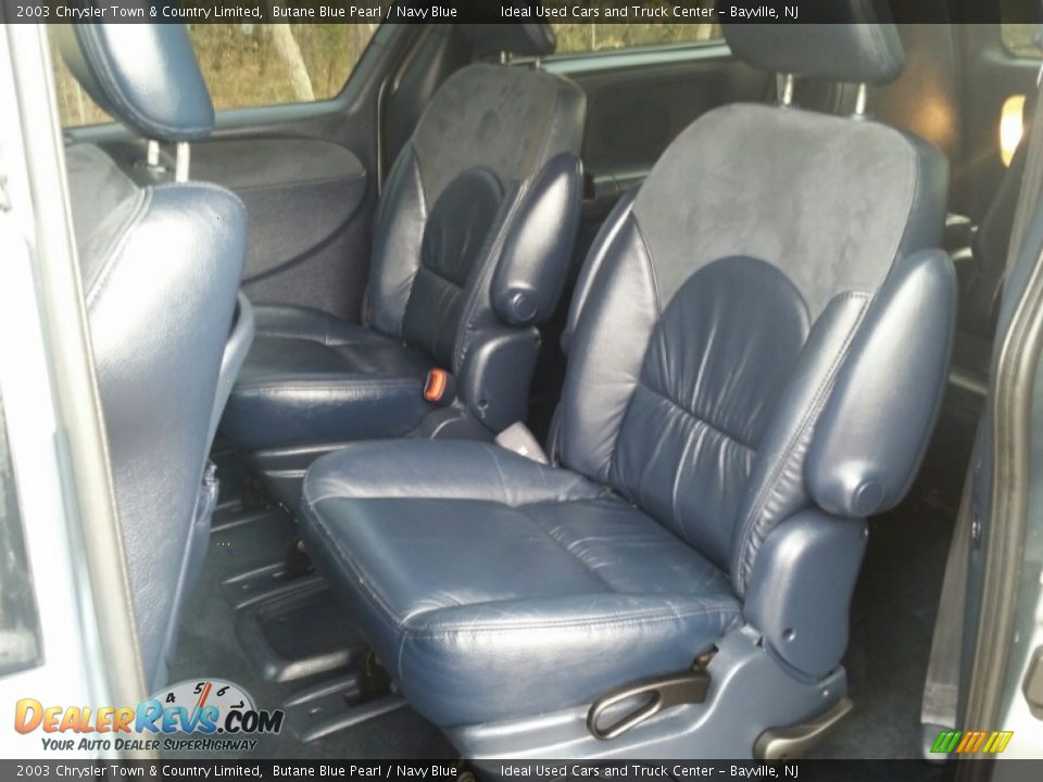 Rear Seat of 2003 Chrysler Town & Country Limited Photo #21