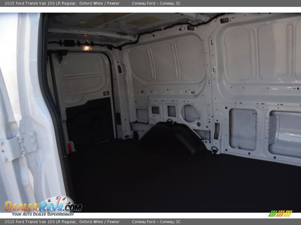 2015 Ford Transit Van 150 LR Regular Oxford White / Pewter Photo #11
