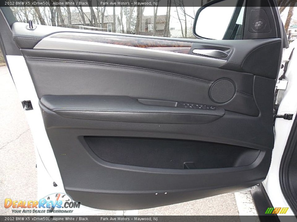 2012 BMW X5 xDrive50i Alpine White / Black Photo #9
