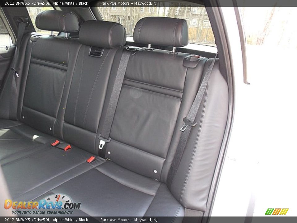 2012 BMW X5 xDrive50i Alpine White / Black Photo #14
