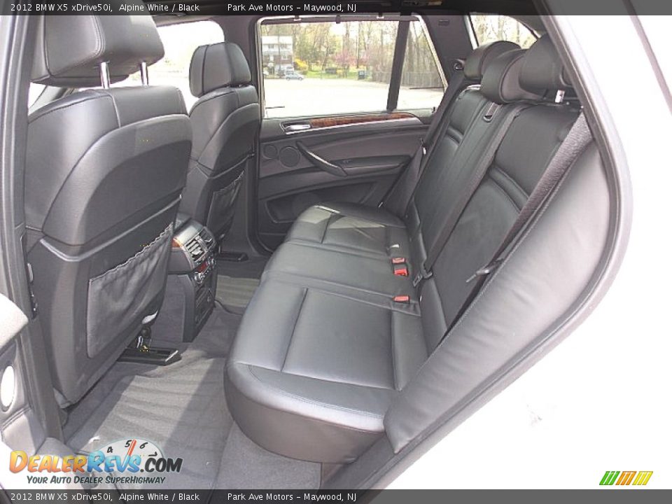2012 BMW X5 xDrive50i Alpine White / Black Photo #15