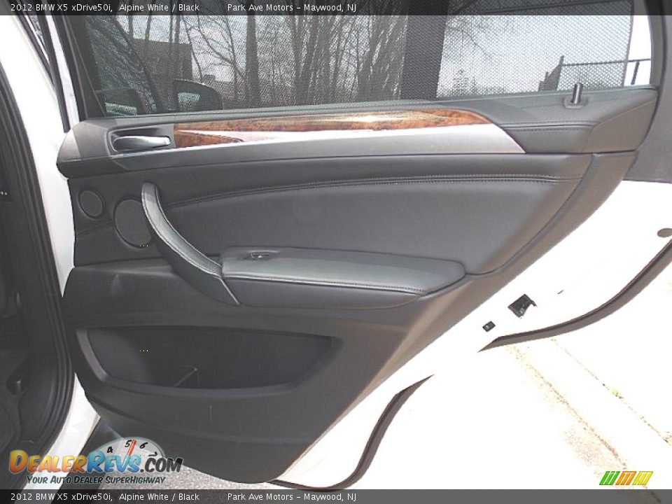 2012 BMW X5 xDrive50i Alpine White / Black Photo #19