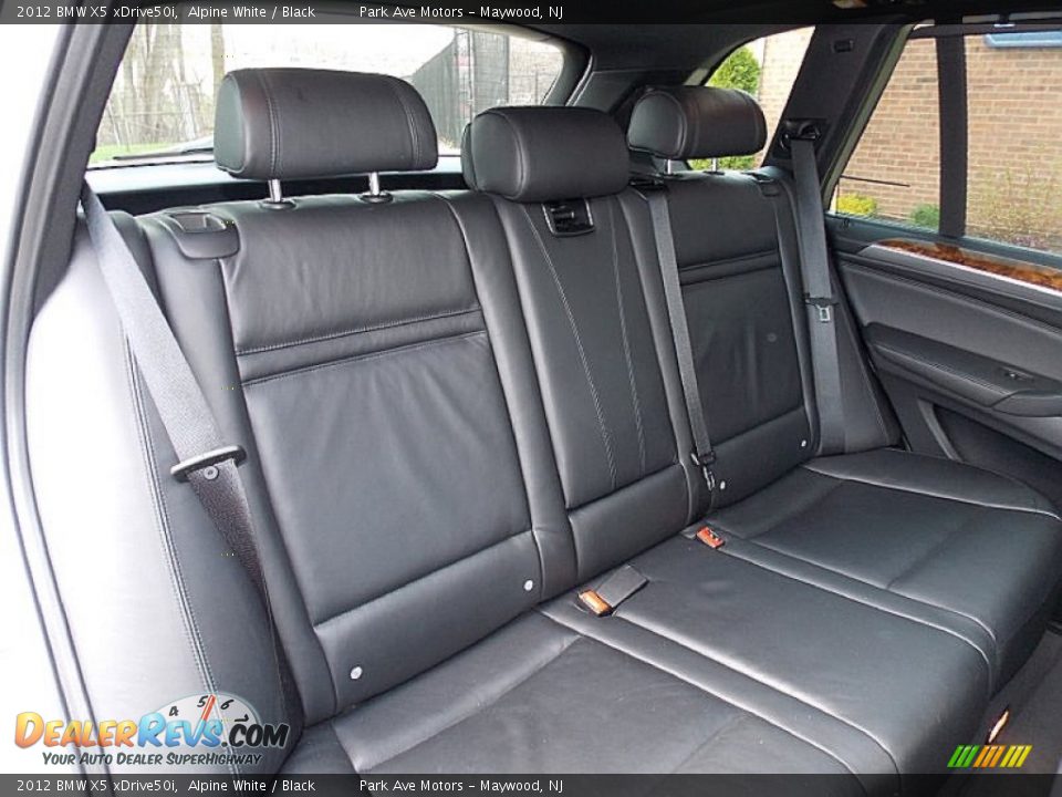 2012 BMW X5 xDrive50i Alpine White / Black Photo #20