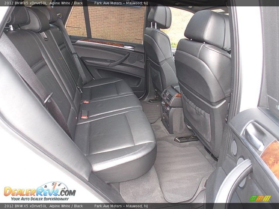 2012 BMW X5 xDrive50i Alpine White / Black Photo #21