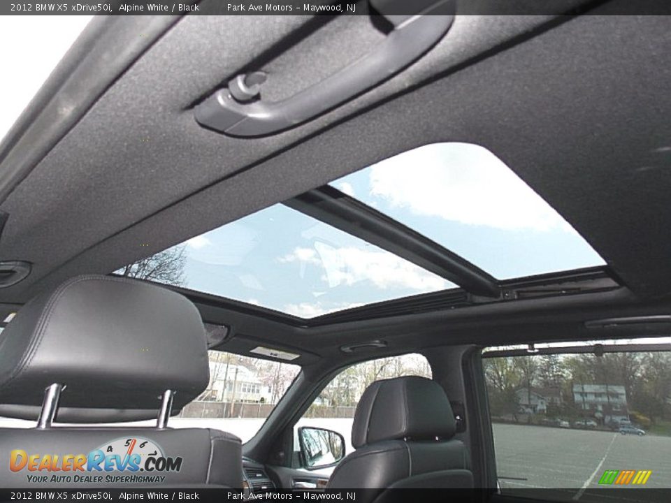 2012 BMW X5 xDrive50i Alpine White / Black Photo #23