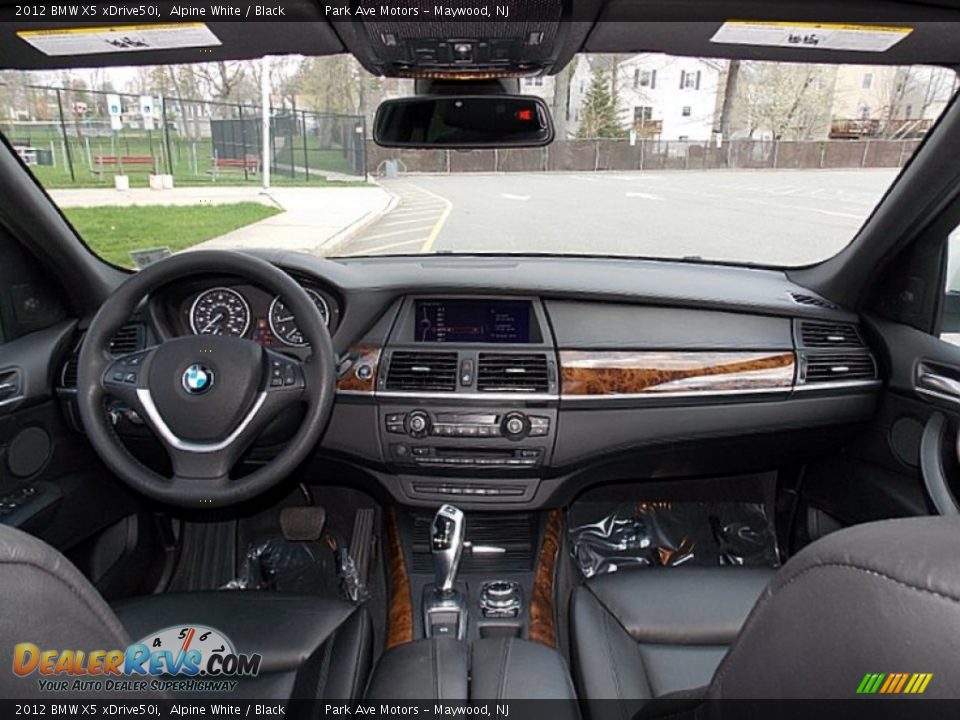 2012 BMW X5 xDrive50i Alpine White / Black Photo #24