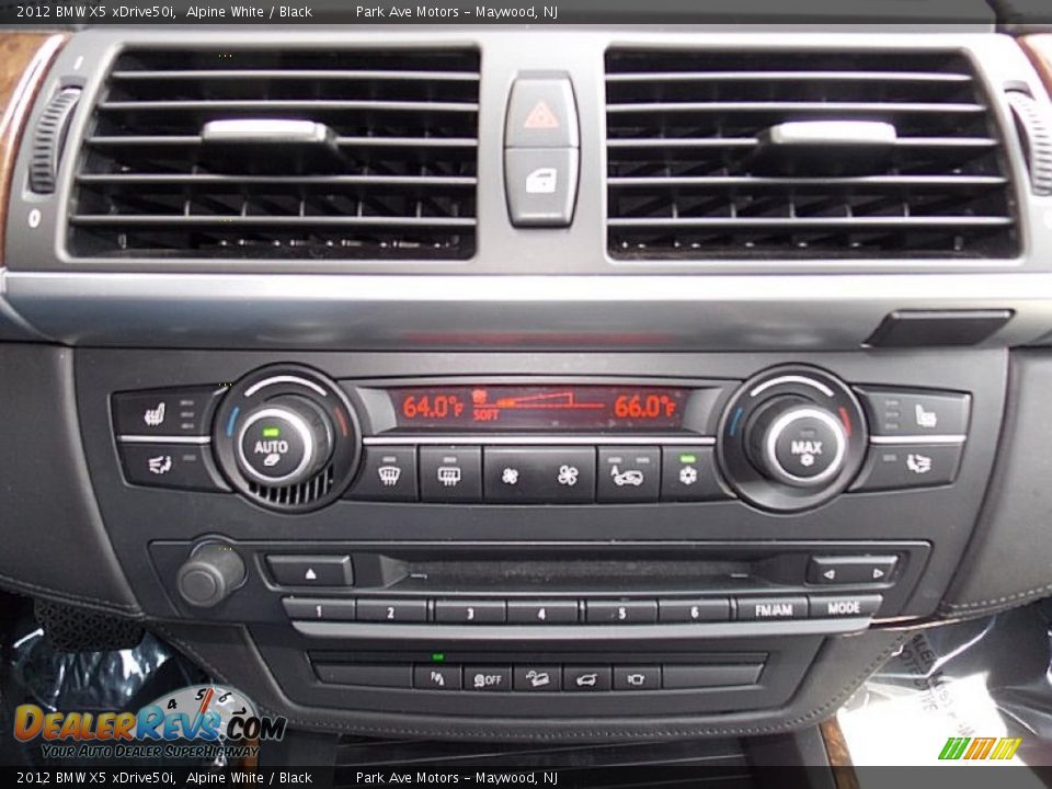2012 BMW X5 xDrive50i Alpine White / Black Photo #30