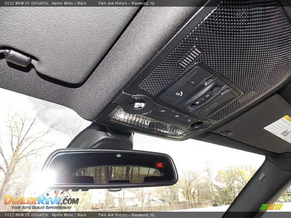 2012 BMW X5 xDrive50i Alpine White / Black Photo #34