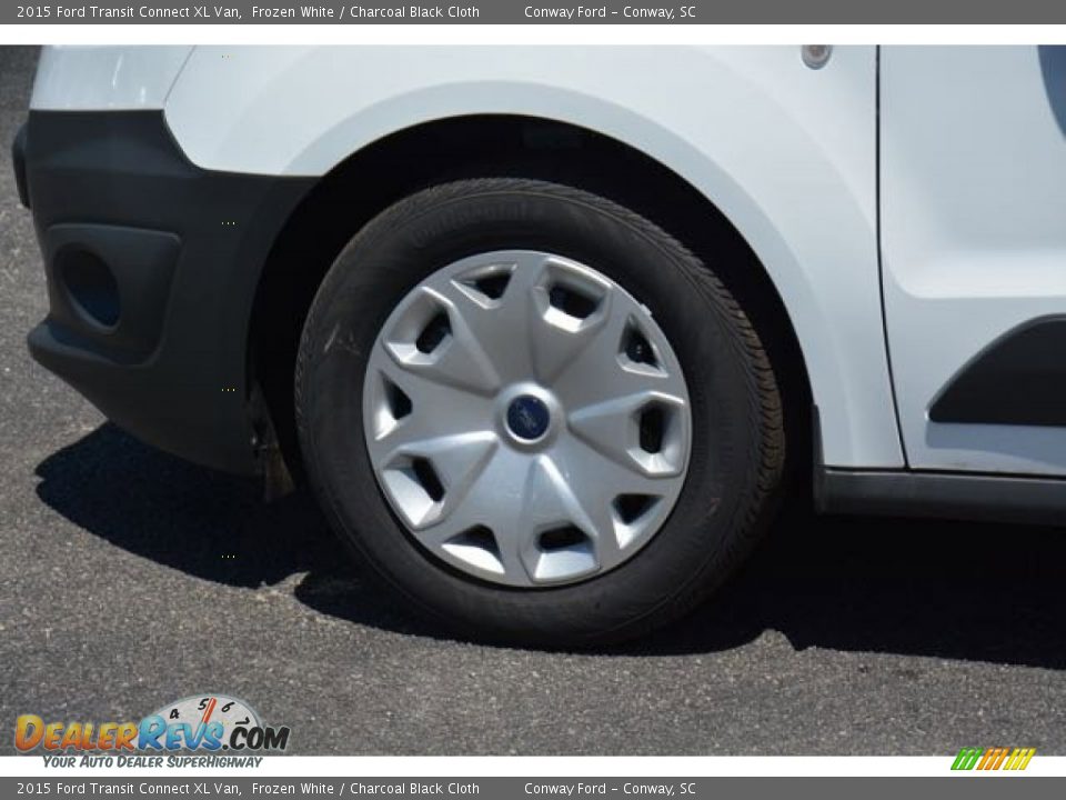 2015 Ford Transit Connect XL Van Frozen White / Charcoal Black Cloth Photo #9