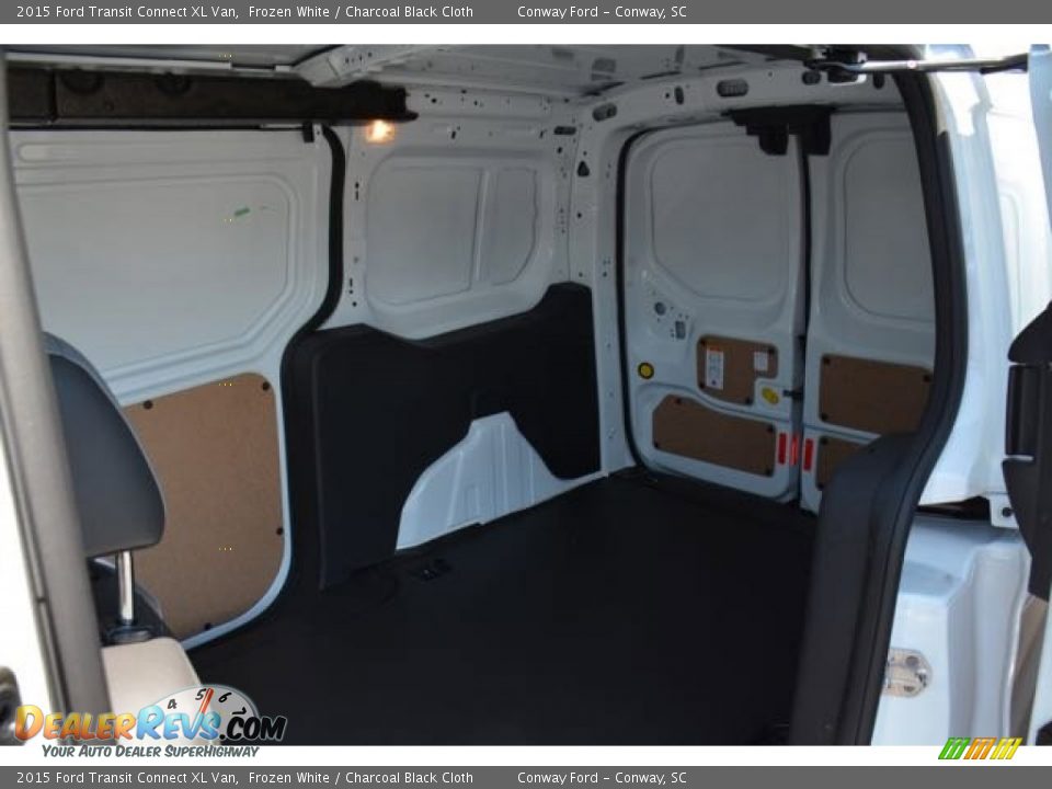 2015 Ford Transit Connect XL Van Frozen White / Charcoal Black Cloth Photo #11