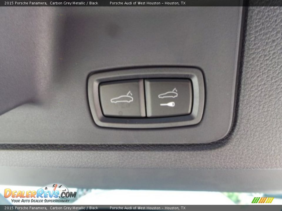 2015 Porsche Panamera Carbon Grey Metallic / Black Photo #29