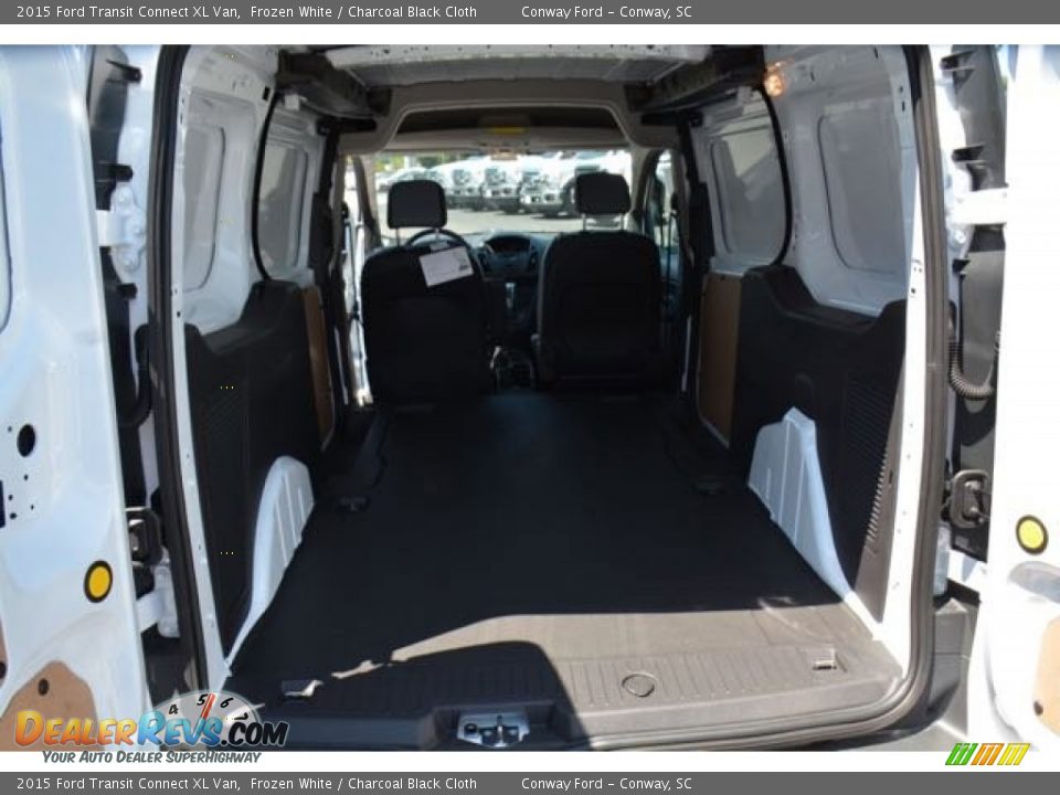 2015 Ford Transit Connect XL Van Frozen White / Charcoal Black Cloth Photo #14