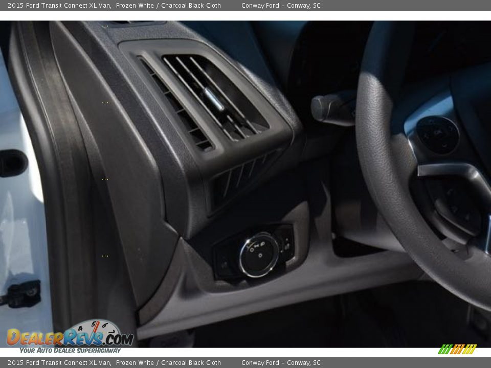 2015 Ford Transit Connect XL Van Frozen White / Charcoal Black Cloth Photo #18