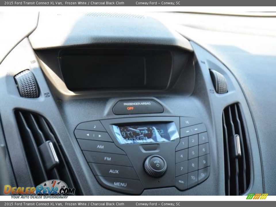 2015 Ford Transit Connect XL Van Frozen White / Charcoal Black Cloth Photo #21