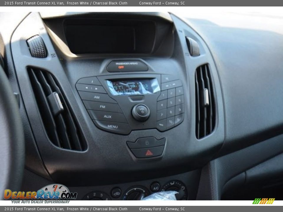 2015 Ford Transit Connect XL Van Frozen White / Charcoal Black Cloth Photo #22