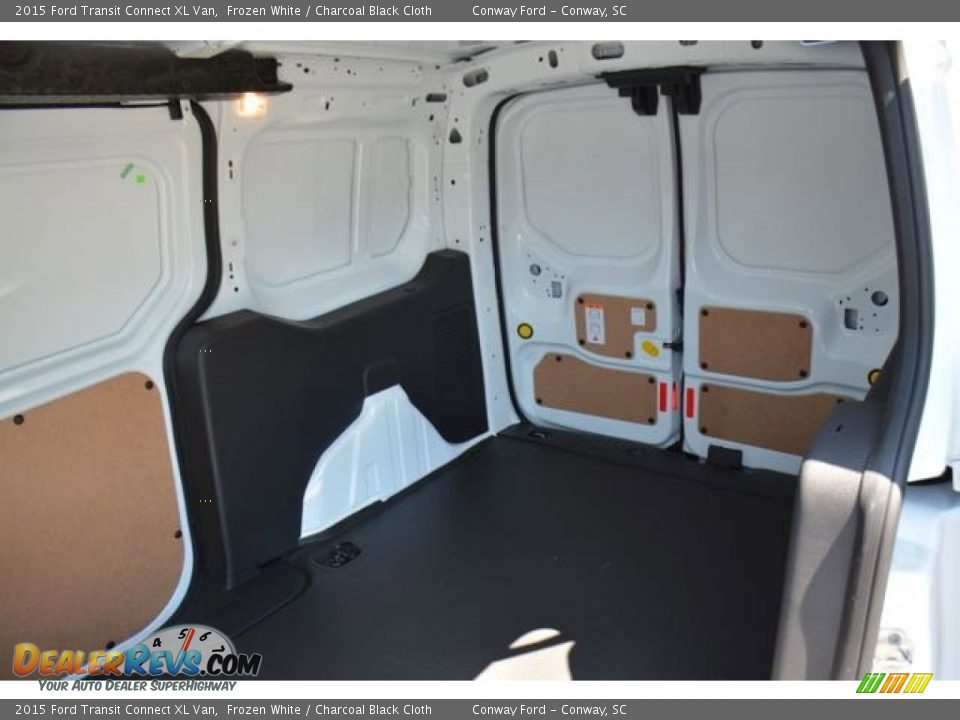 2015 Ford Transit Connect XL Van Frozen White / Charcoal Black Cloth Photo #11