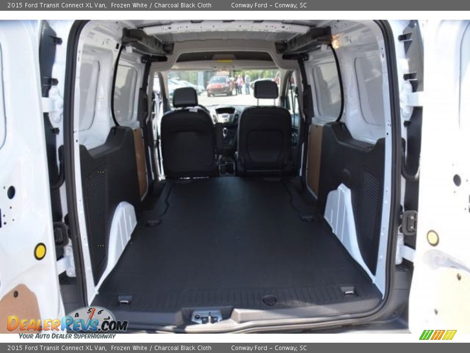 2015 Ford Transit Connect XL Van Frozen White / Charcoal Black Cloth Photo #14