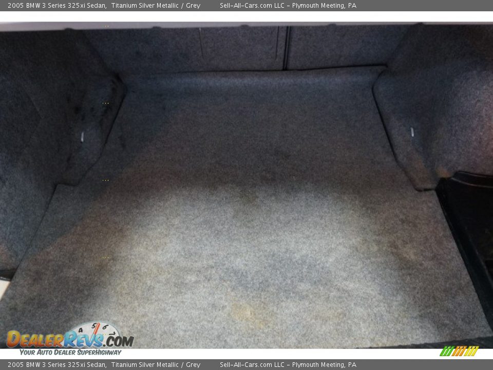 2005 BMW 3 Series 325xi Sedan Titanium Silver Metallic / Grey Photo #17