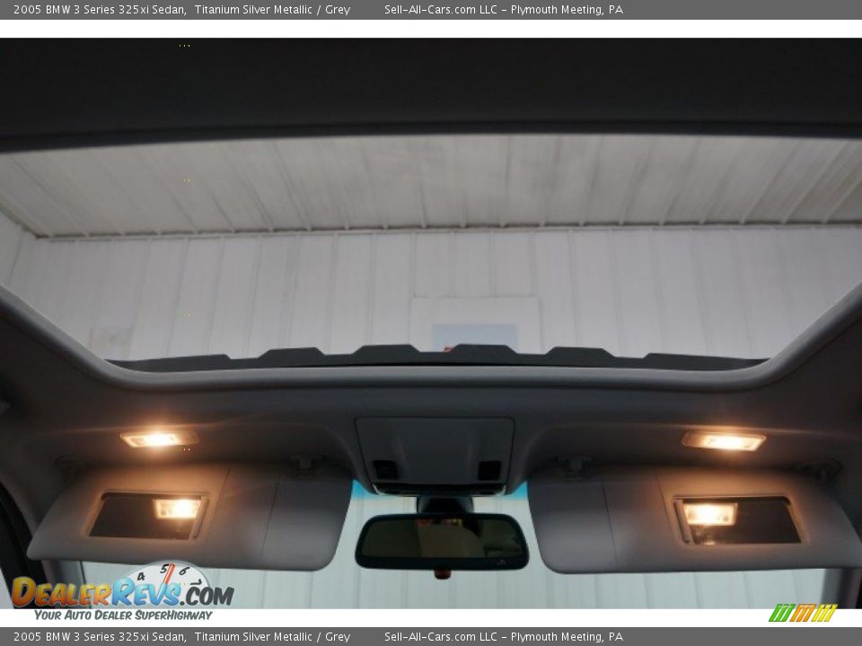 2005 BMW 3 Series 325xi Sedan Titanium Silver Metallic / Grey Photo #20