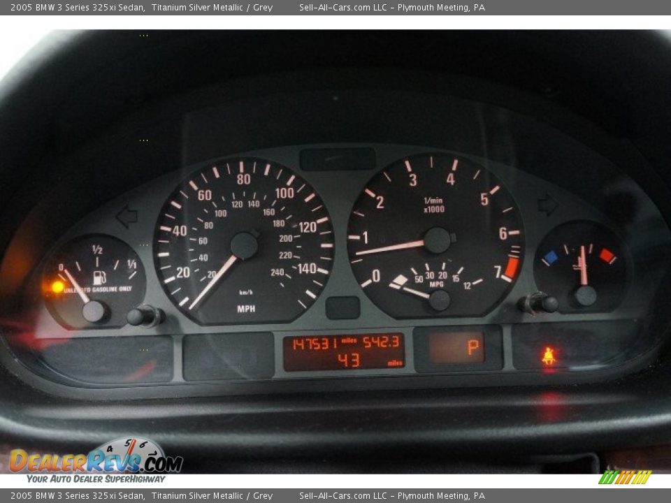 2005 BMW 3 Series 325xi Sedan Gauges Photo #25