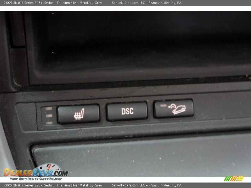 2005 BMW 3 Series 325xi Sedan Titanium Silver Metallic / Grey Photo #28