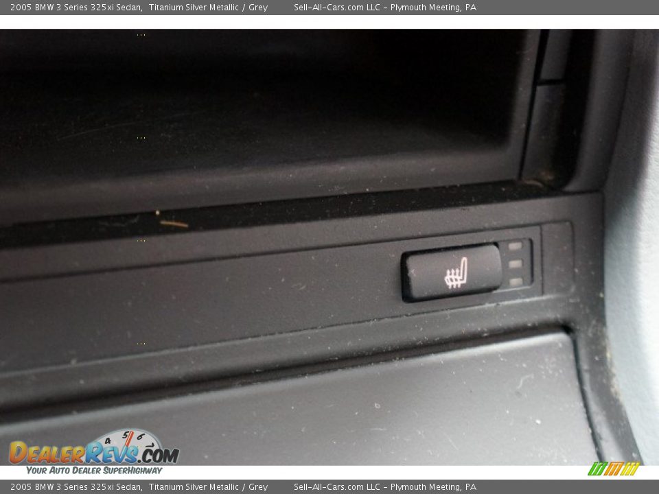 2005 BMW 3 Series 325xi Sedan Titanium Silver Metallic / Grey Photo #29