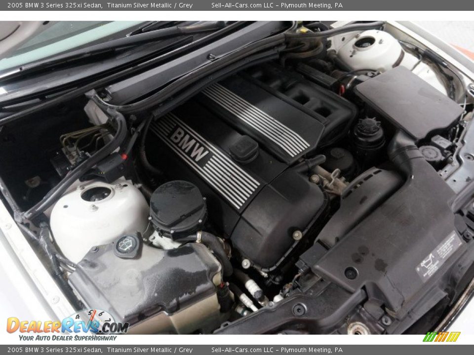 2005 BMW 3 Series 325xi Sedan 2.5L DOHC 24V Inline 6 Cylinder Engine Photo #32