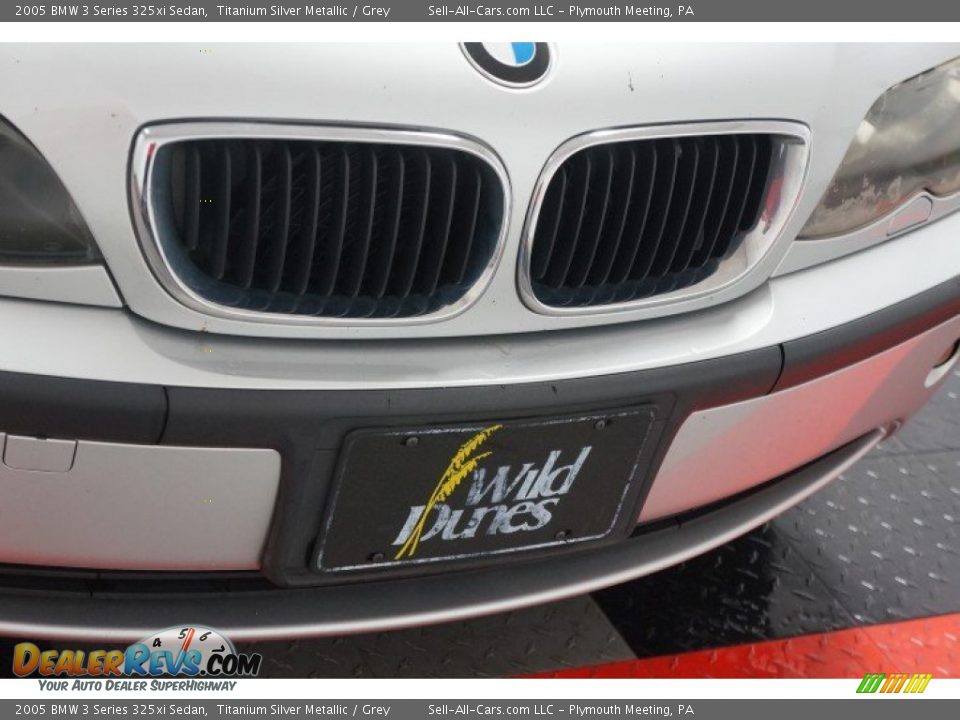 2005 BMW 3 Series 325xi Sedan Titanium Silver Metallic / Grey Photo #34