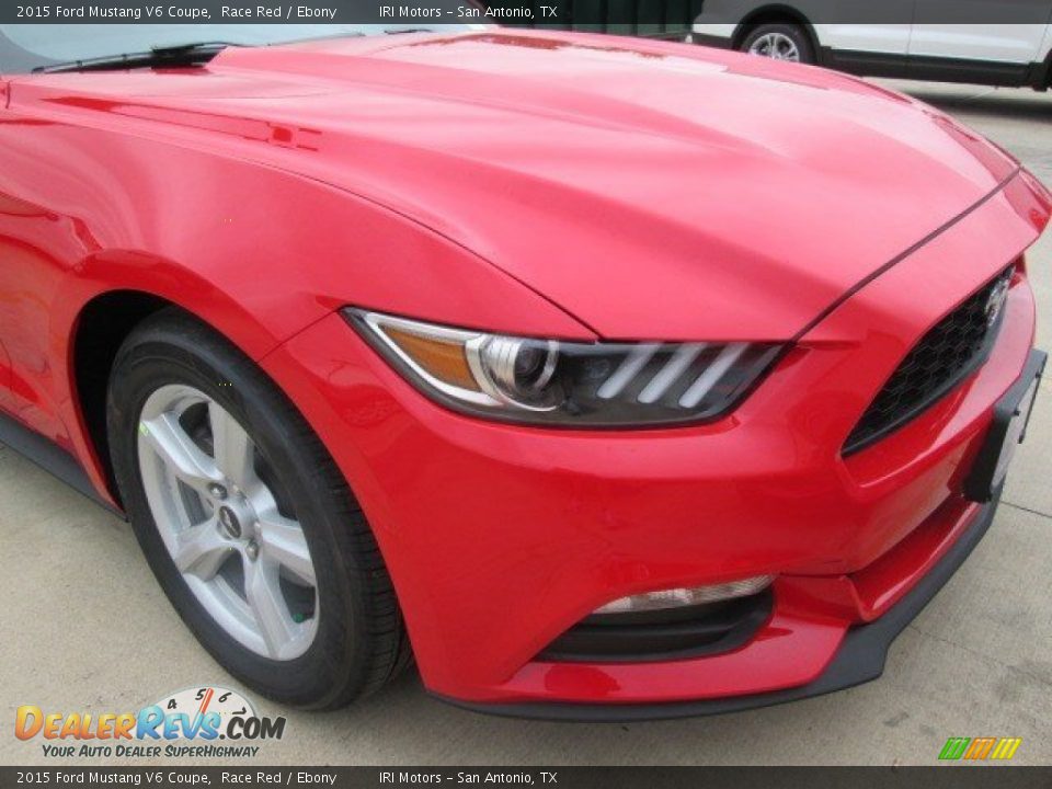 2015 Ford Mustang V6 Coupe Race Red / Ebony Photo #2