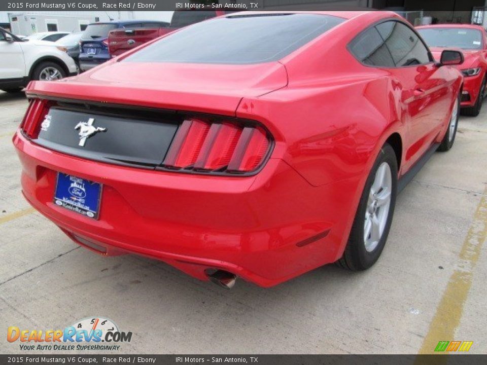 2015 Ford Mustang V6 Coupe Race Red / Ebony Photo #5