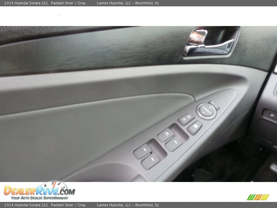 2014 Hyundai Sonata GLS Radiant Silver / Gray Photo #17