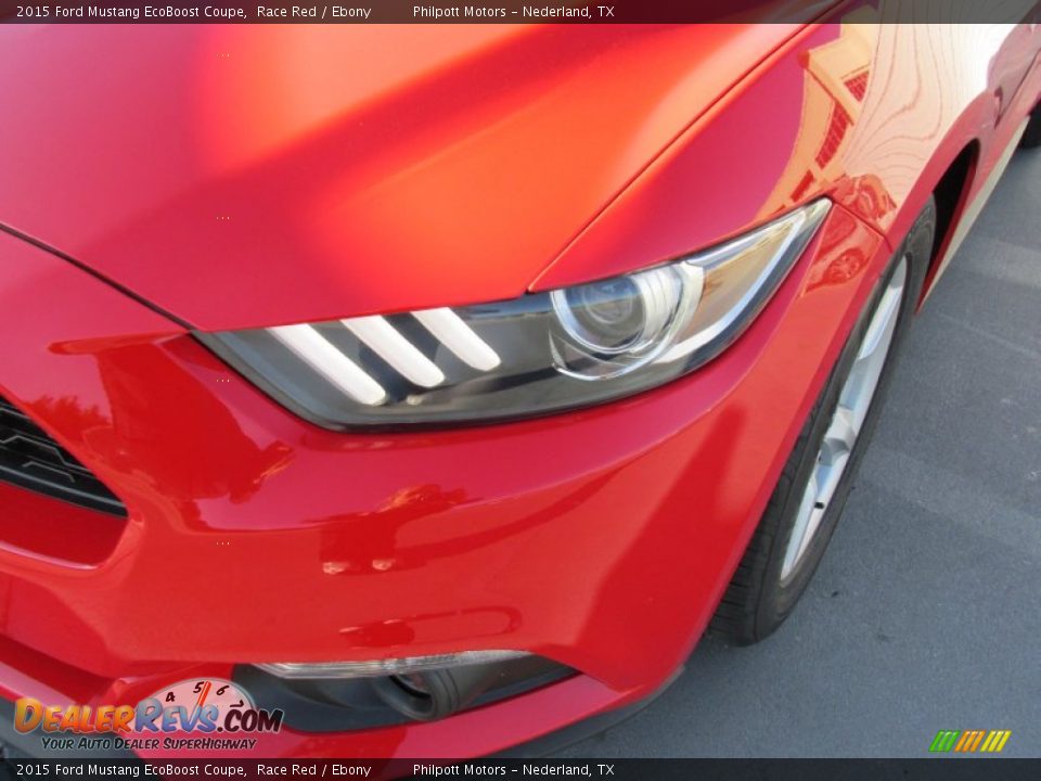 2015 Ford Mustang EcoBoost Coupe Race Red / Ebony Photo #9