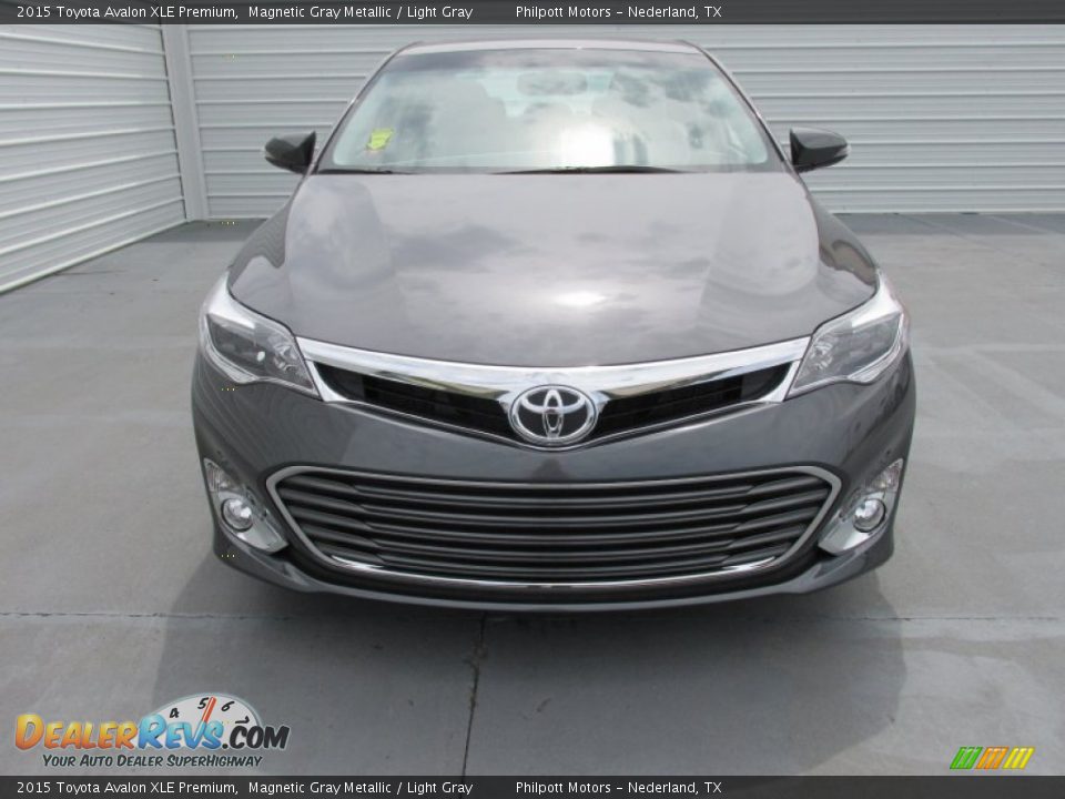 2015 Toyota Avalon XLE Premium Magnetic Gray Metallic / Light Gray Photo #8