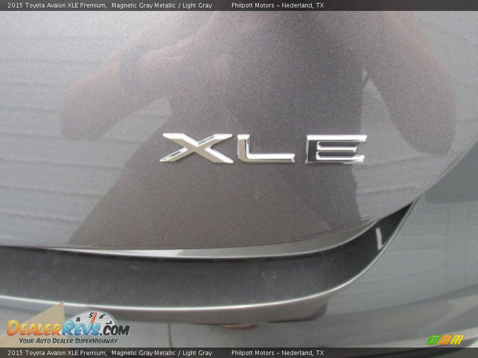 2015 Toyota Avalon XLE Premium Magnetic Gray Metallic / Light Gray Photo #14