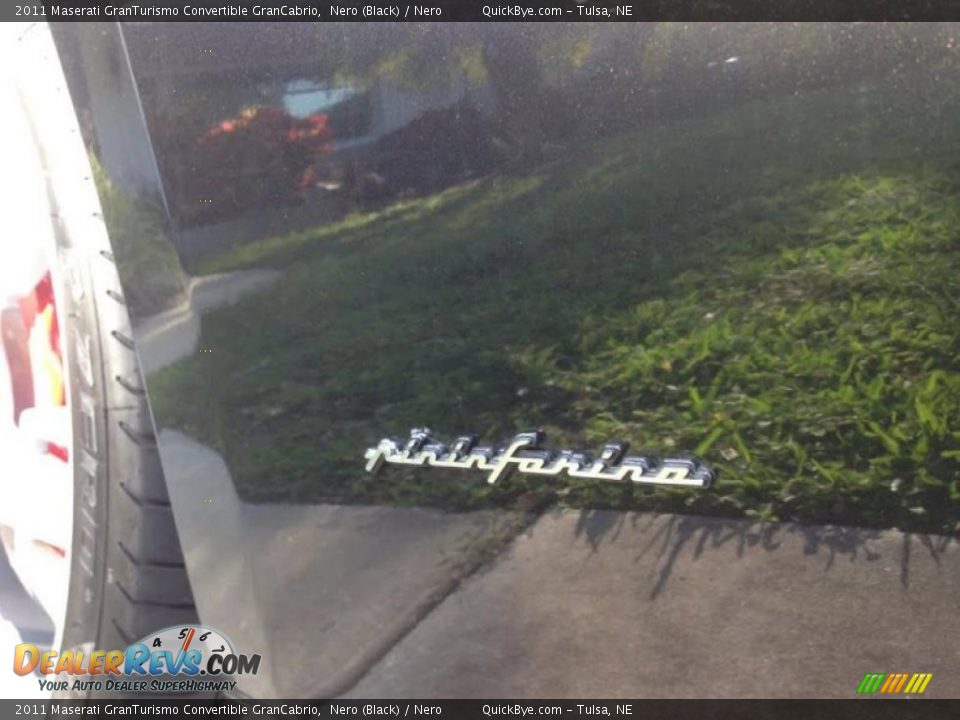 2011 Maserati GranTurismo Convertible GranCabrio Nero (Black) / Nero Photo #19