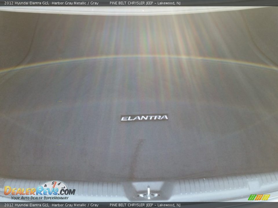 2012 Hyundai Elantra GLS Harbor Gray Metallic / Gray Photo #19