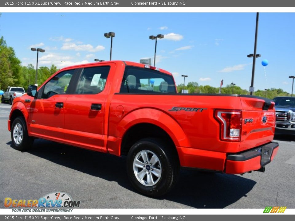 Race Red 2015 Ford F150 XL SuperCrew Photo #21