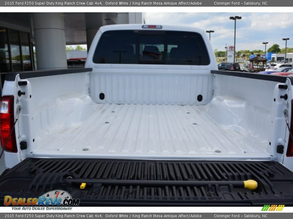 2015 Ford F250 Super Duty King Ranch Crew Cab 4x4 Oxford White / King Ranch Mesa Antique Affect/Adobe Photo #7
