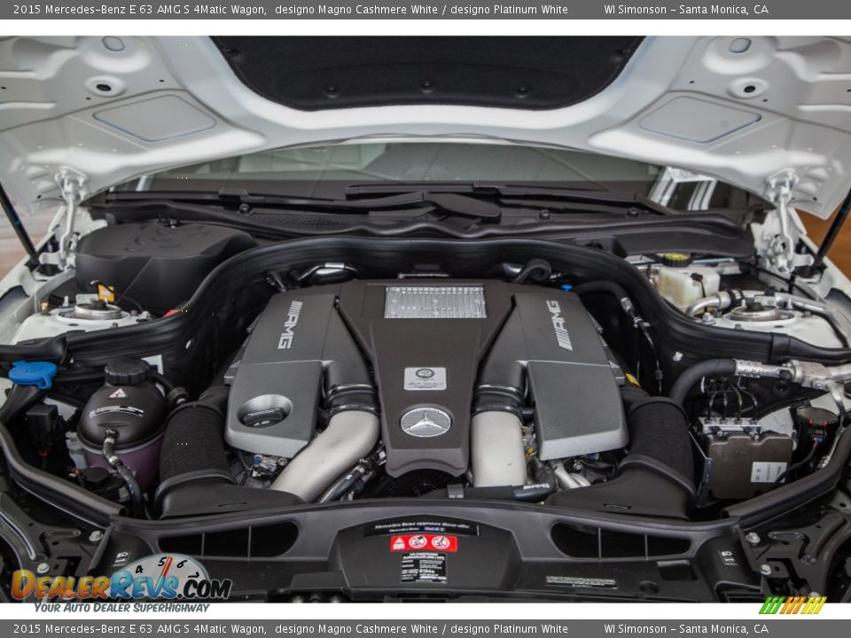 2015 Mercedes-Benz E 63 AMG S 4Matic Wagon 5.5 Liter AMG DI biturbo DOHC 32-Valve VVT V8 Engine Photo #10
