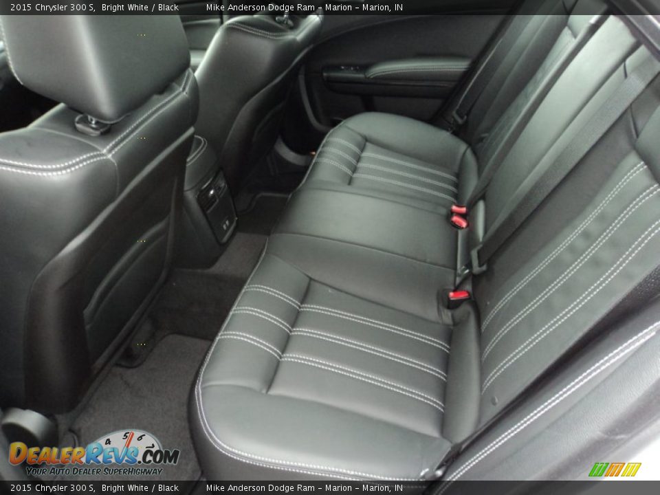 2015 Chrysler 300 S Bright White / Black Photo #8