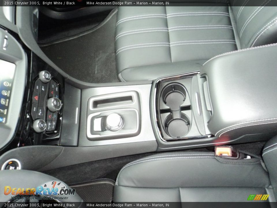 2015 Chrysler 300 S Bright White / Black Photo #14