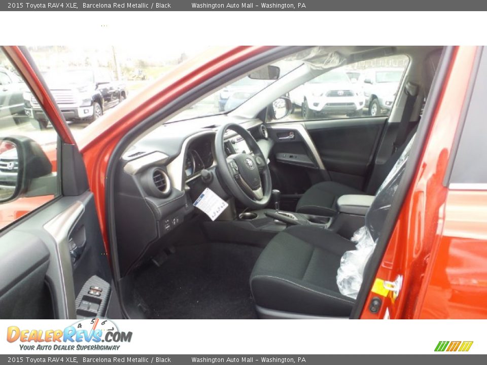 Black Interior - 2015 Toyota RAV4 XLE Photo #9