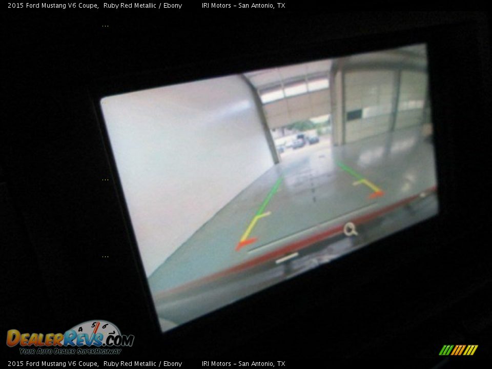 2015 Ford Mustang V6 Coupe Ruby Red Metallic / Ebony Photo #14