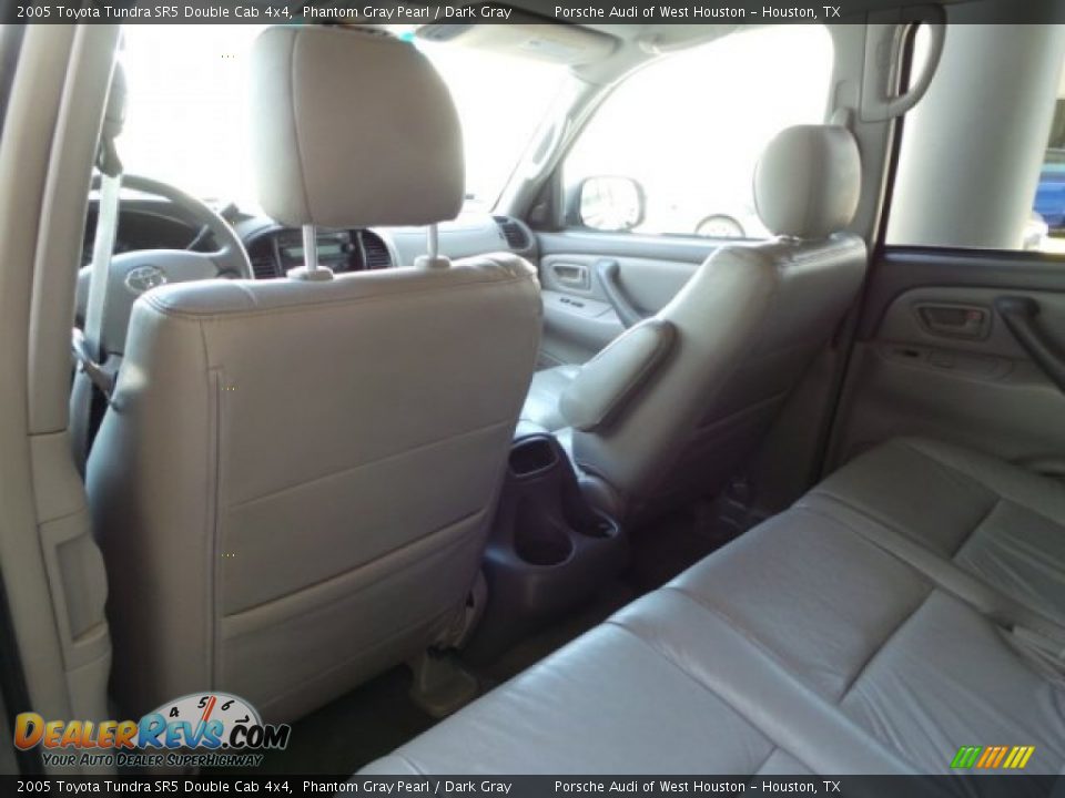 2005 Toyota Tundra SR5 Double Cab 4x4 Phantom Gray Pearl / Dark Gray Photo #29